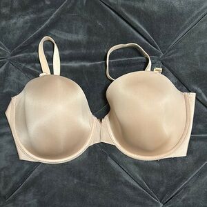 Women's Beige Strapless Convertible  Bra
